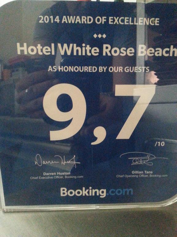 Hotel White Rose Beach Олимпиаки-Акти Экстерьер фото